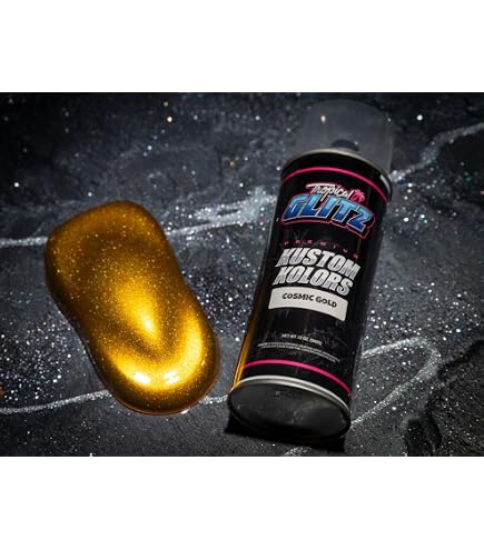 Amazon.com: Spray Can 12oz Cosmic Gold Basecoat Paint 1:1 Mix